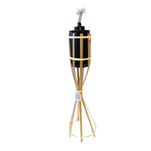 Bambusz fáklya talpas 35 cm