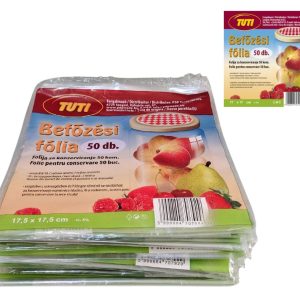 Befőzési fólia /TUTI/ 50 db-os