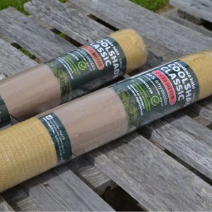 Belátásgátló CoolShade 80% Bézs 1,5*10 m