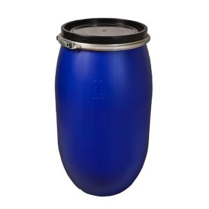 Bidon 220L bilincses / kék
