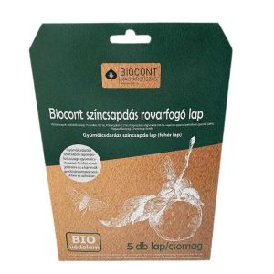 Biocont fehér rovarfogó lap