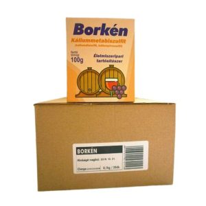Borkén 0,1 kg dobozos