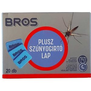 Bros Szúnyogrirtó készülékhez 20ut.lapka