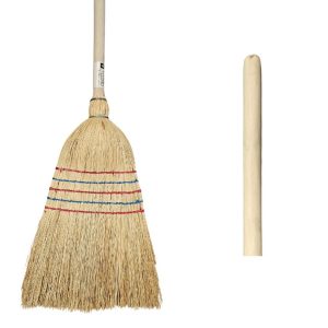 Cirokseprű 5 varrásos + 120 cm nyél