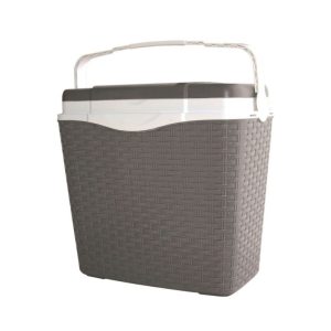 Hűtőláda - rattan, mokka 40X24 25 liter