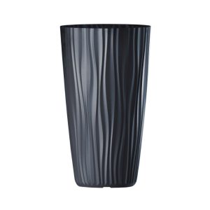 Kaspó-Sahara-hengeres-antracit 50 cm