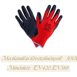 Kesztyű - Urgent 1003 mártott latex 9