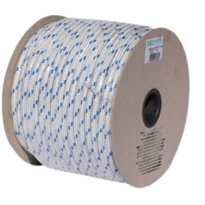 Kötél fonatolt PP 10 mm fehér-kék 100 m