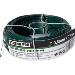 Kötöző fém tekercs d:0,8mm 75m + PVC