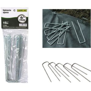 Leszúró tüske fém U /4*15 cm/ 40 db-os