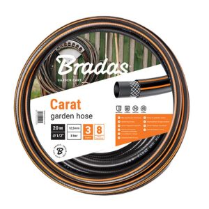 Locsoló tömlő /Carat-fekete/ 1/2" 20m