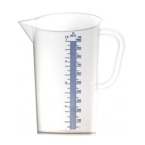 Mérőkancsó PP /hő-vegyszerálló/ 1000 ml
