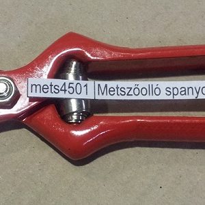 Metszőolló spanyol tip. piros kov. 18 cm