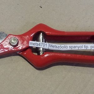 Metszőolló spanyol tip. piros kov. 23 cm