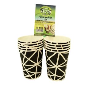 Party Pohár /papír/ 200 ml 10 db-os