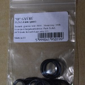 O gyűrű 11,3*2,4 mm gumi 10 db-os