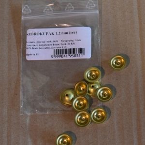 Szórókupak 1,2 mm réz 10 db-os