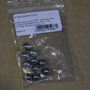 Acélgolyó 11/32 10 db-os