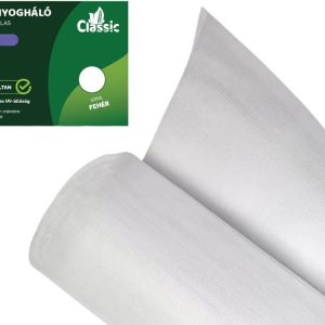 Szúnyogháló üvegszálas fehér 1,2*30m