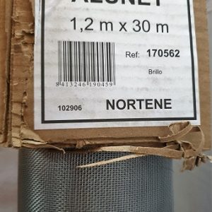 Szúnyogháló alumínium Alunet 1,2 * 30m