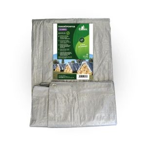 Takaróponyva UV ezüst 120 gr 2 * 4 m