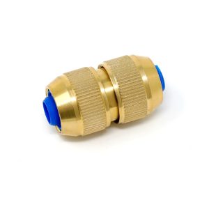 Tömlőösszekötő Réz 1/2" roppantós