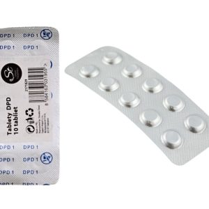 Uszoda-Indikátor tabletta Klór 10 db-os