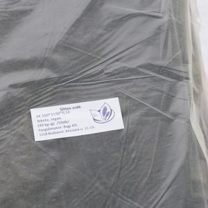 Zsák PE 550*1150*0,12 R Fekete 40 kg