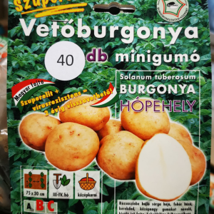 Vetőburgonya minigumó, hópehely - 40 db